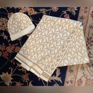 Michael Kors scarf and hat